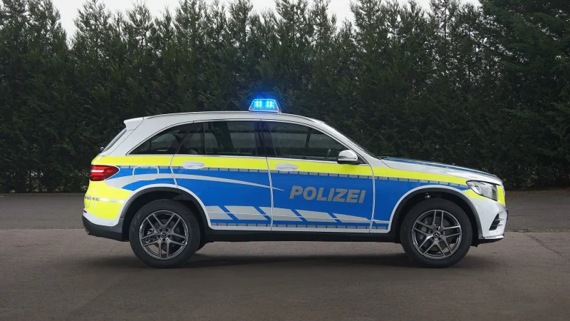 Мерседес полиция Германии