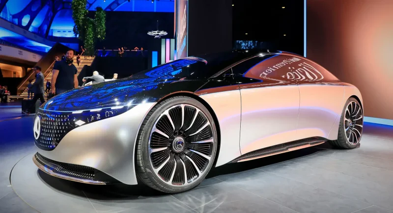 Мерседес Benz Vision EQS