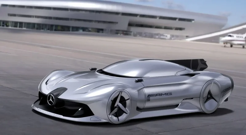 Mercedes-Benz 2040 Streamliner Concept.