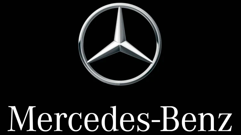 Mercedes надпись