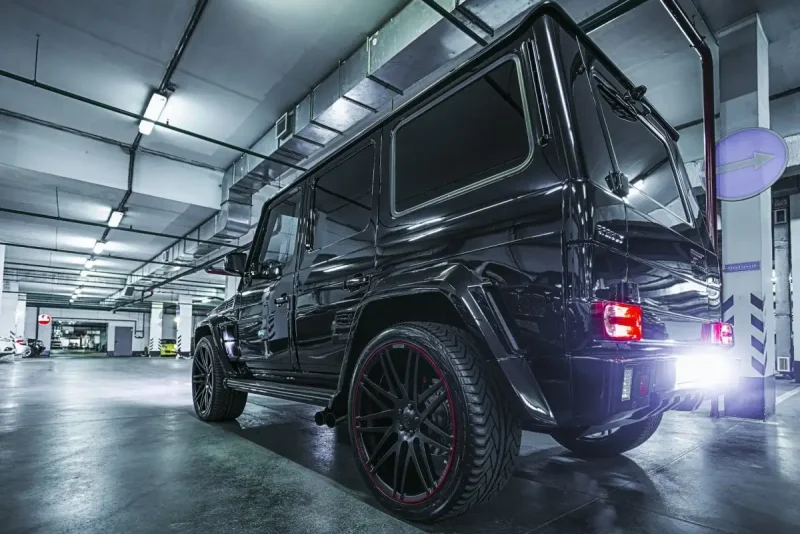 Mercedes g63 AMG чёрный