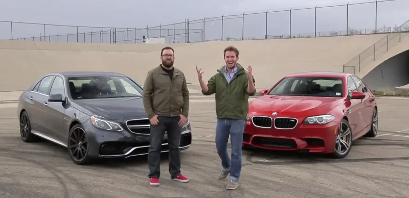 BMW m5 vs Mercedes e63