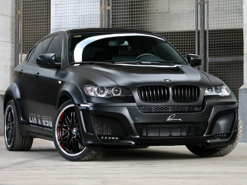 BMW x6 Tuning Black