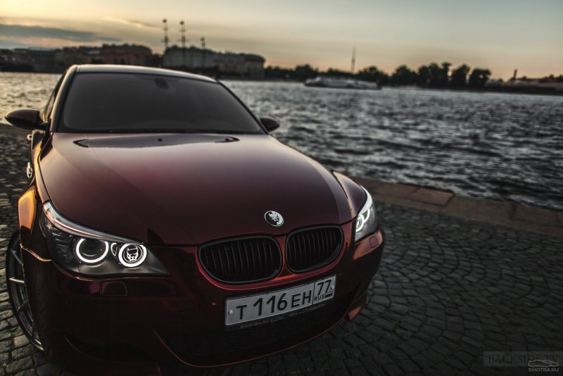 BMW m5 e60 тень