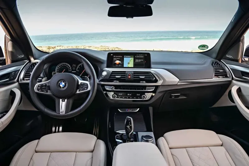 BMW x3 2019 салон