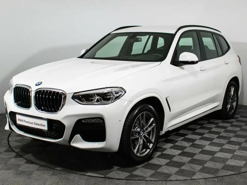 BMW x3 2017 белая