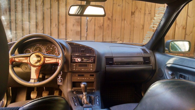 BMW m3 e36 салон