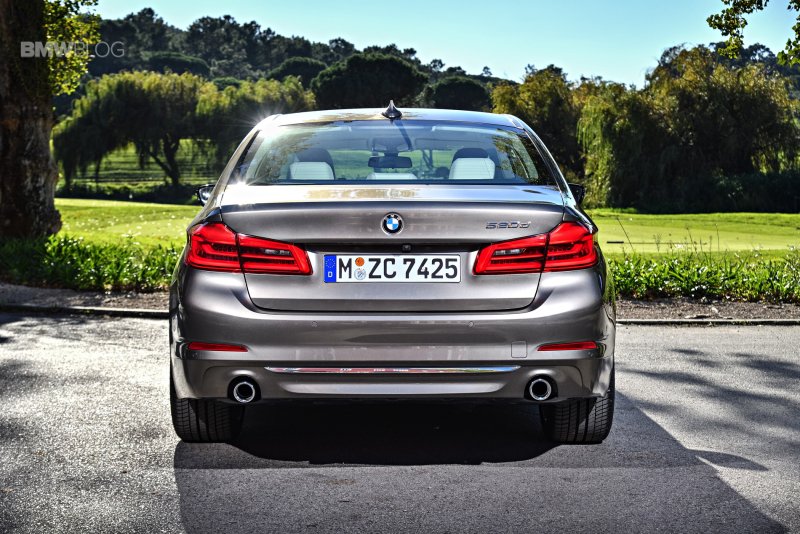 BMW 520 g30 сзади