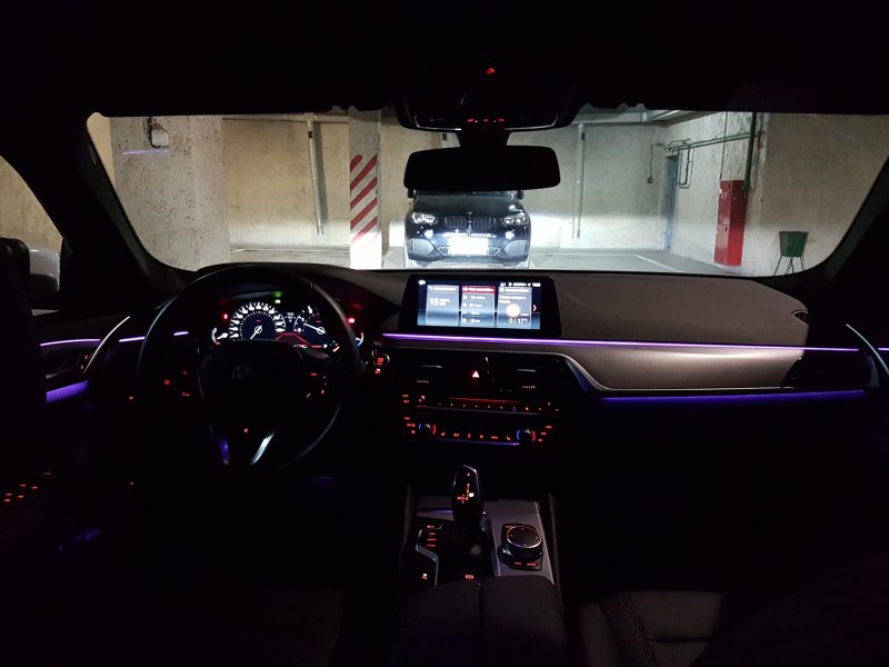 Подсветка салона BMW g30