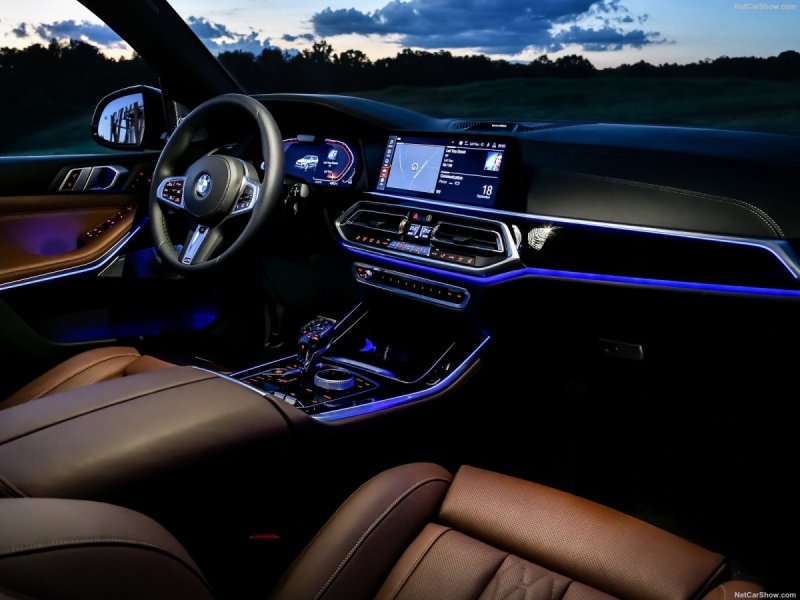 BMW x5 2019 салон