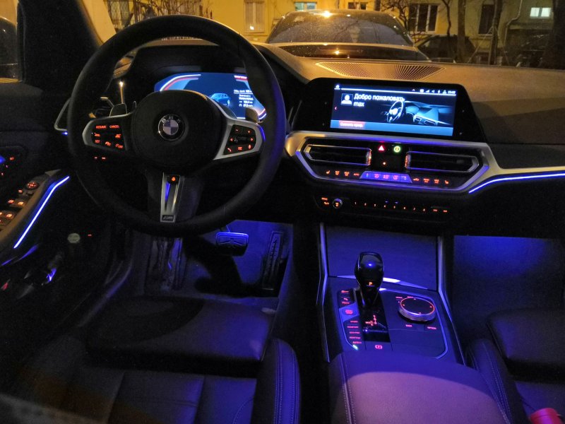 BMW 3 2019 салон