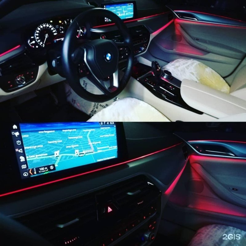 Подсветка салона BMW g30