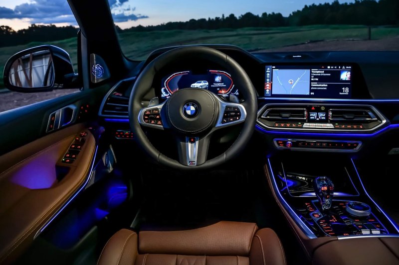 BMW x5 2022 салон