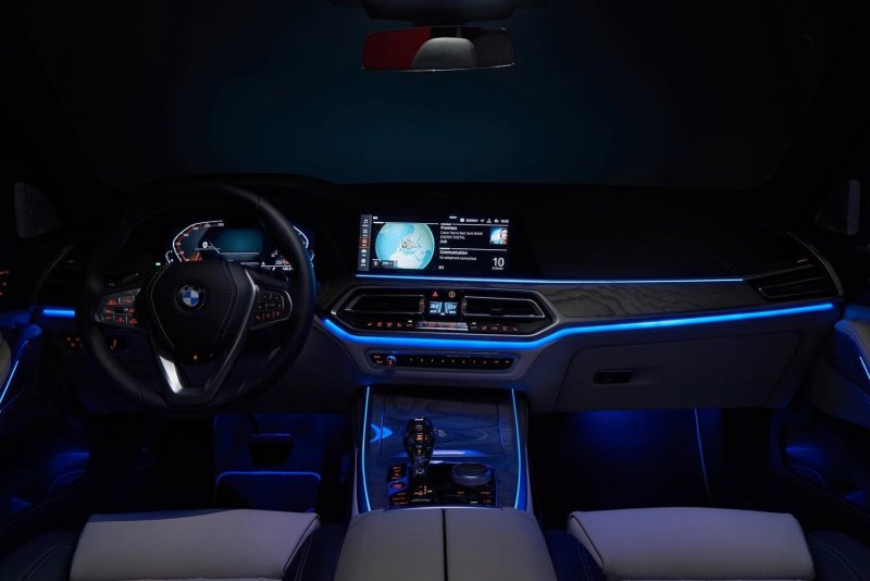 BMW x7 салон