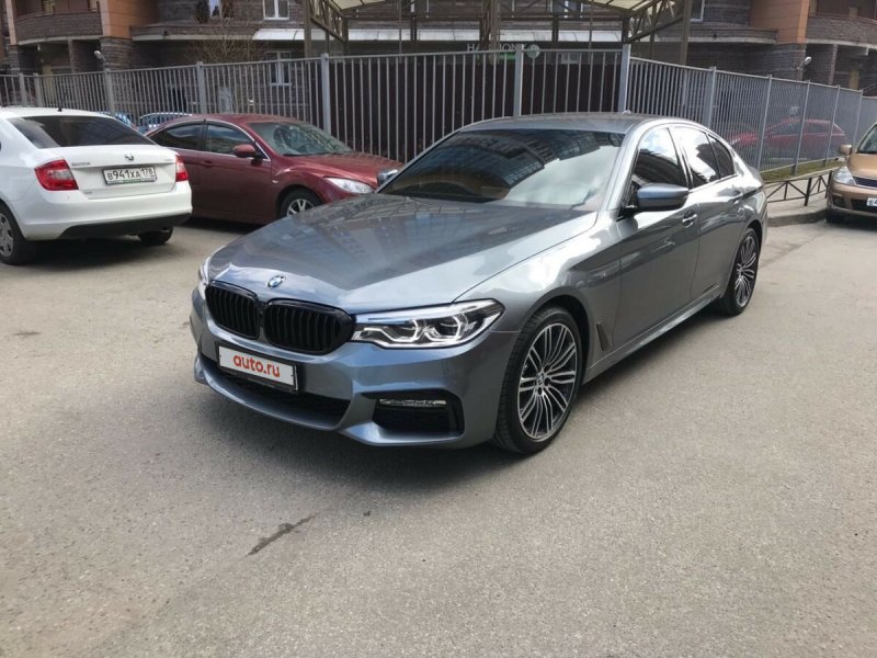 BMW g30 серый гранит