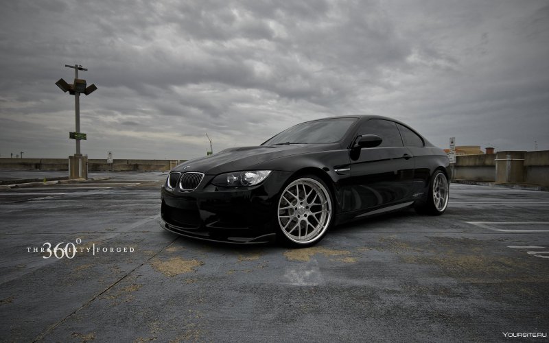 BMW e92 m 4k черная