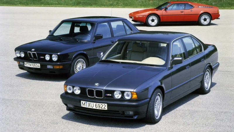 BMW 5 поколения