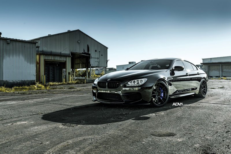 BMW m6 черная