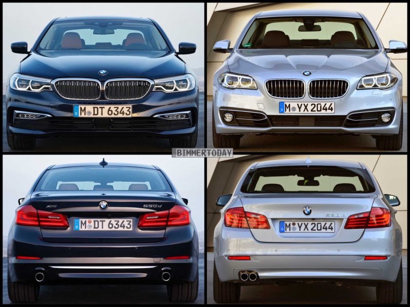 BMW 5 g30 дорестайлинг
