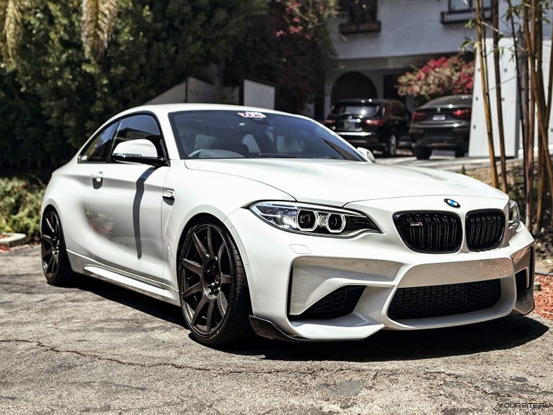 BMW m2 Coupe White