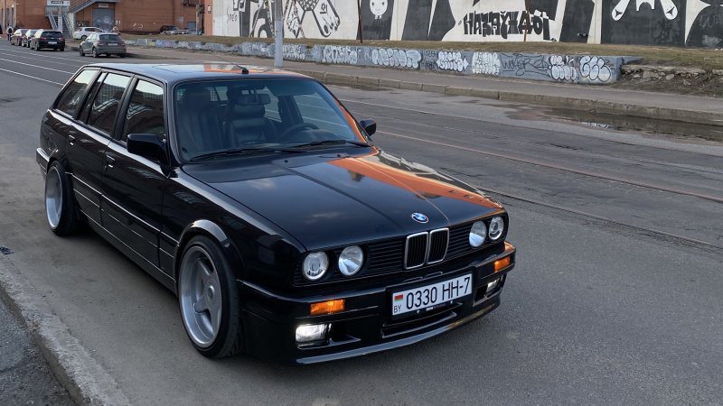 Ручка m Tech из дерева BMW e30