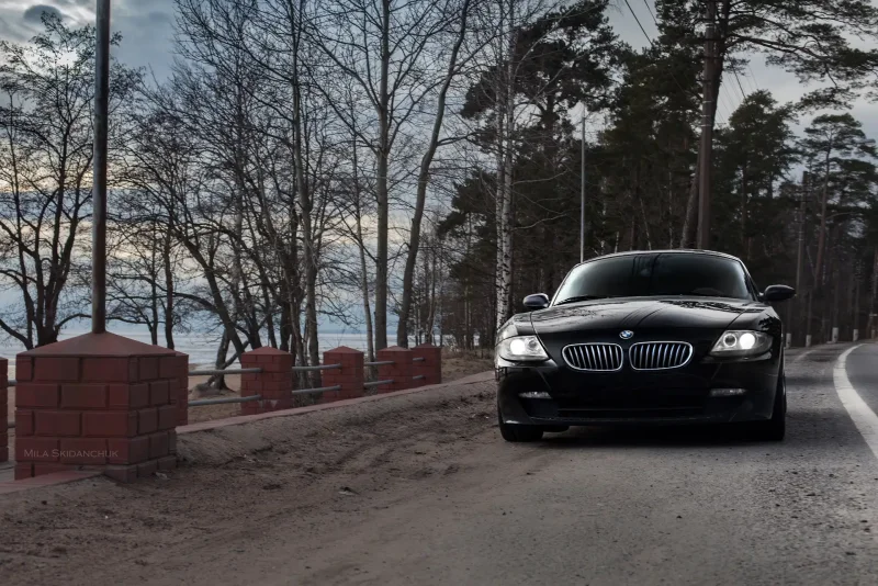 BMW e92 на серпантине