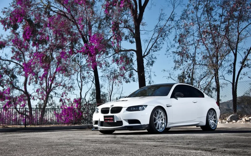 Фиолетовая BMW e92