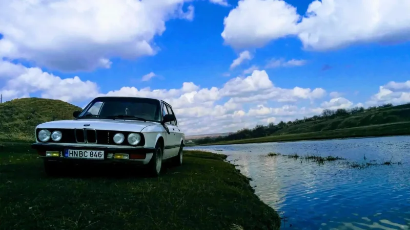 BMW m3 осень