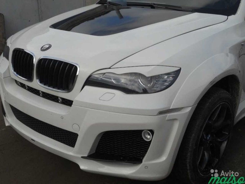 BMW x6 e71 бампер передний