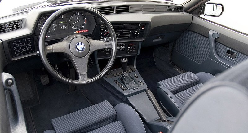 BMW m635csi e24 салон