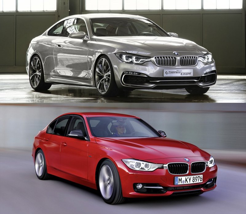 Новая BMW седан
