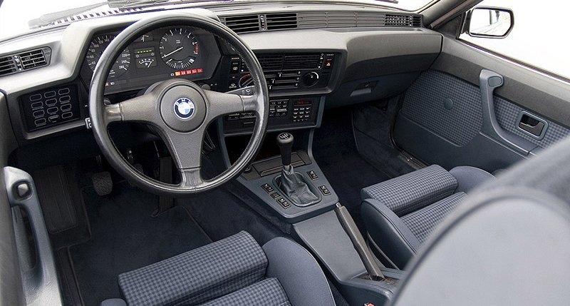 BMW 6 e24 салон