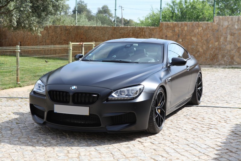 BMW m6 Gran Coupe Black Matte