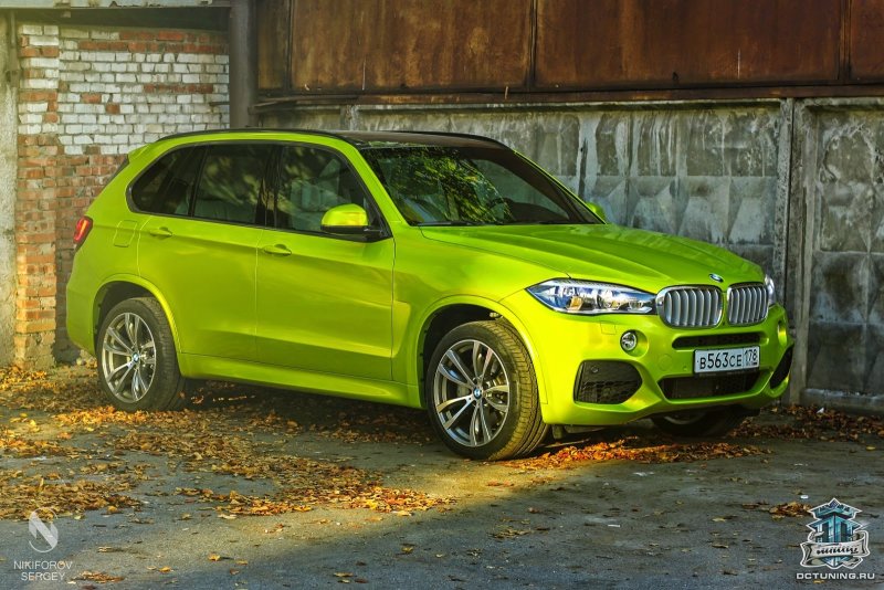 BMW x6 голубой long Beach