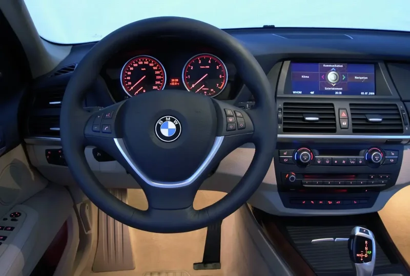 BMW x5 2007 салон