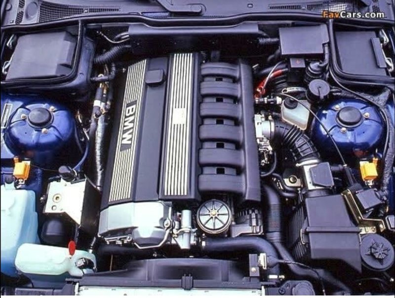 Мотор на BMW e34 525