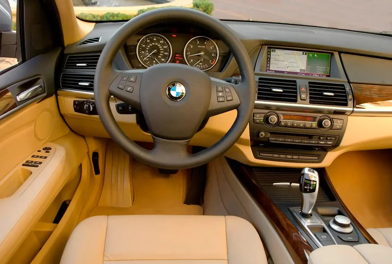BMW x5 2008 салон