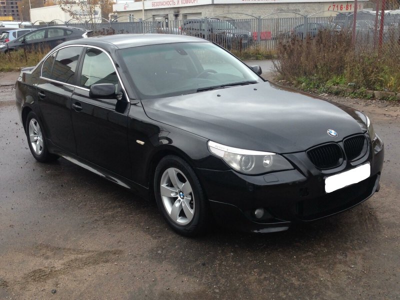 BMW e60 525i Black