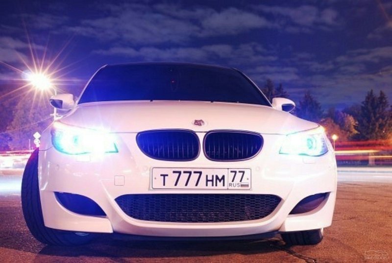 BMW m3 в темноте