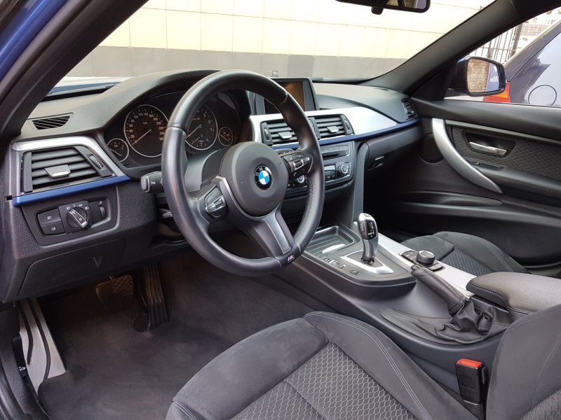BMW f30 салон
