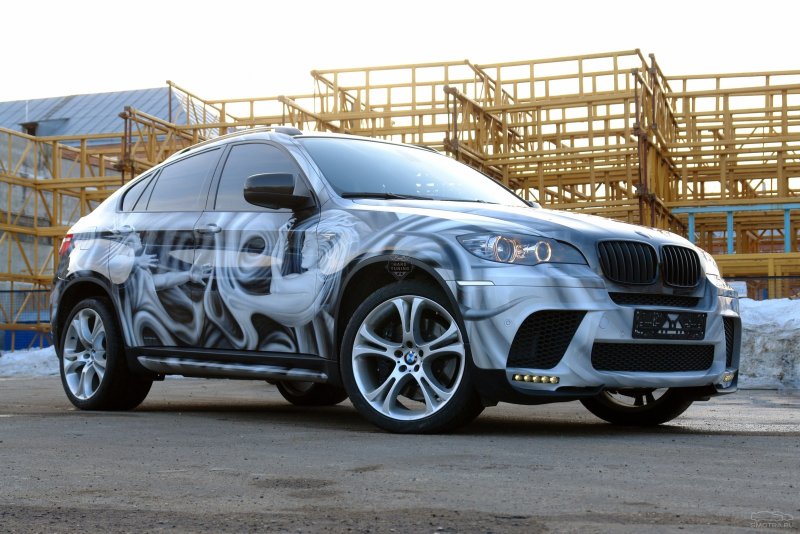 X6 e71 винил