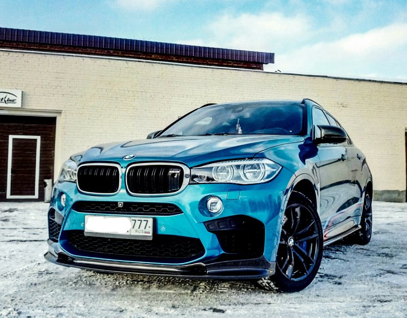 BMW x6m в обвесе
