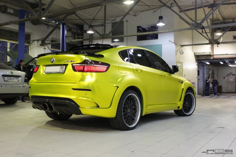 BMW x6 f86 Matt Black