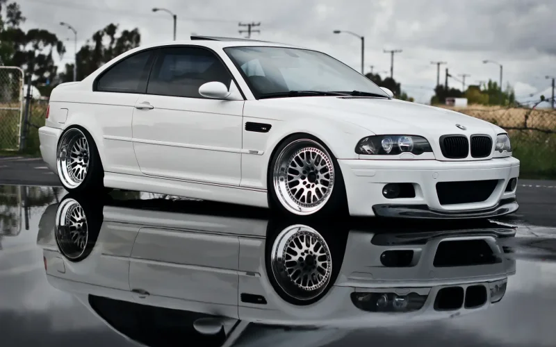 BMW e46 Coupe зад