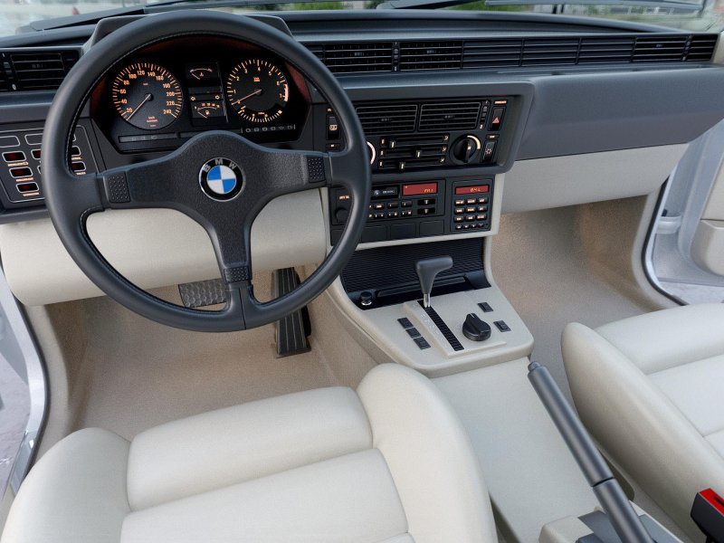 BMW e24 Interior