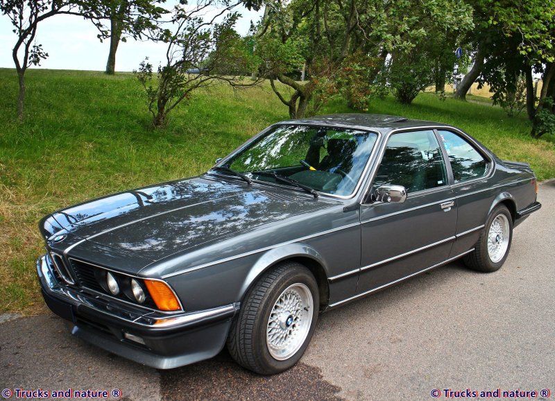 BMW 635 CSI салон