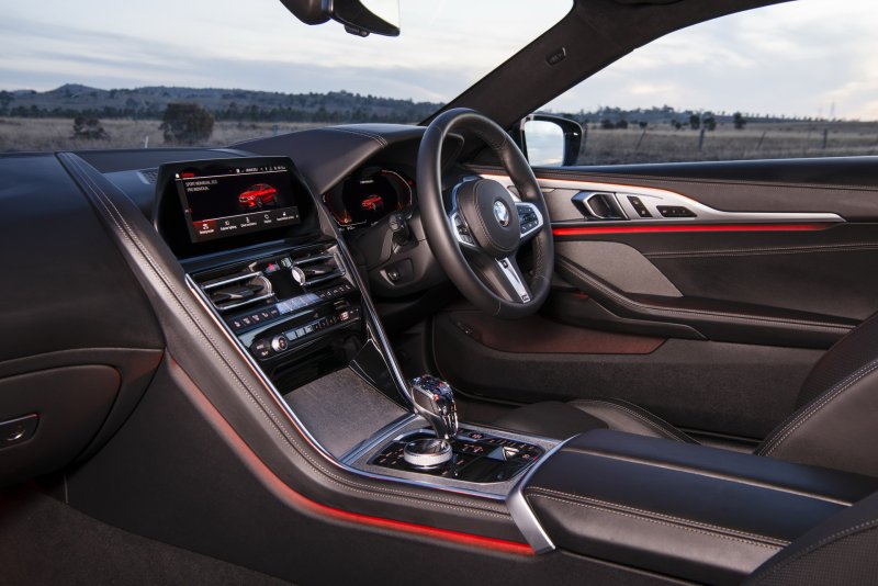 BMW 840 Grand Coupe Interior