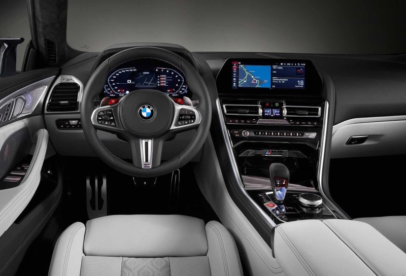 BMW m8 2020 салон