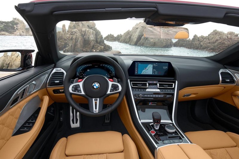 BMW m8 Competition салон