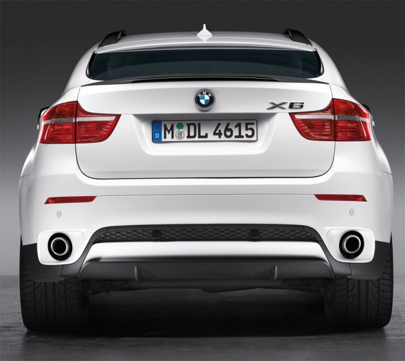 Задний бампер BMW x6 e71 Performance